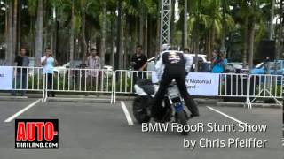 BMW F800R Stunt Show by Chris Pfeiffer [upl. by Clarise602]