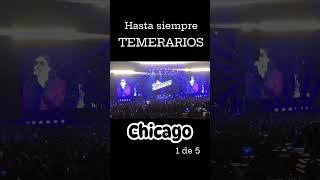 Los Temerarios Se Despidieron De Chicago [upl. by Dloniger]