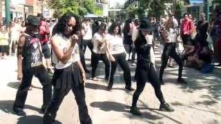 OFFICIAL MJ Tribute Flash Mob 2014 [upl. by Oslec151]