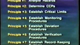 HACCP The Hazard Analysis and Critical Control Point System [upl. by Gamin]