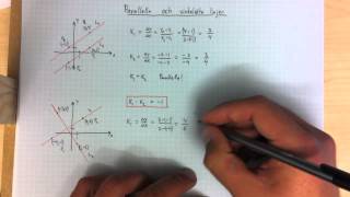 Parallella och vinkelräta linjer Ma 2c [upl. by Notgnirrab]