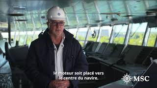 Interview MSC Seaside  Une technologie de pointe [upl. by Eizzo]