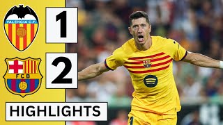 Valencia vs Barcelona 12 Extended HIGHLIGHTS amp All GOALS  LaLiga  2024 [upl. by Name361]