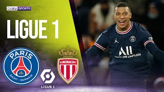 PSG vs AS Monaco  LIGUE 1 HIGHLIGHTS  12122021  beIN SPORTS USA [upl. by Anyd910]