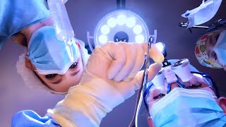 ASMR Hospital Brain Surgery  PreOp Exam Anesthesia Countdown PostOp Nurse Exam [upl. by Nary593]