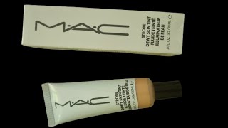 Probando la nueva base luminosa de Mac Strobe Dewy Skin Tint [upl. by Ellemac]