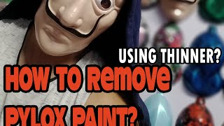 How to Remove pylox paint EASY Using Urethane Paint “Thinner” [upl. by Quincey982]