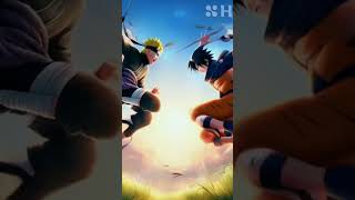 Naruto uzumaki VS Sasuke uchiha fighting😈😈😈😈😈 [upl. by Corinne]