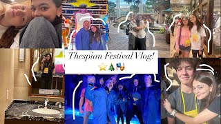 Thespian Festival Vlog ⭐️🎄🎭 [upl. by Sadnalor]