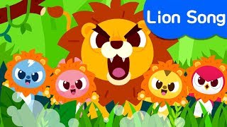 Miniforce Lion Song  Nursery rhymes  Animal Songs  Miniforce Kids Song [upl. by Notneiuq]