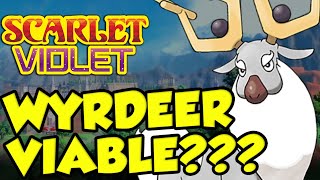 I MADE WYRDEER VIABLE BEST STANTLER AND WYRDEER Moveset Pokemon Scarlet and Violet [upl. by Sitof]