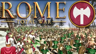 SPEARBAND PREVAIL Rome Total War Germania Campaign Letsplay  1 [upl. by Neirrad634]