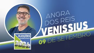 Eleições 2024 Venissius foi o entrevistado da tarde desta segundafeira 9 [upl. by Angel]