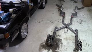 GBody Dual Exhaust and Header Install Part 1 [upl. by Dnallor]