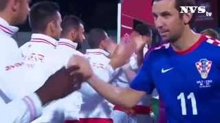 Malta 0 – 1 Croatia  All Goal Highlight 20151014 EURO Qualifiers 2016 [upl. by Hemphill]