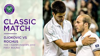 Novak Djokovic vs Olivier Rochus  Wimbledon 2010 first round  Full Match [upl. by Body926]