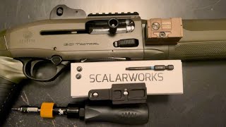 How To Install Aimpoint Acro P2 Red Dot On Beretta 1301 Using Scalarworks Sync 2 Mount amp Other Dots [upl. by Dagmar377]