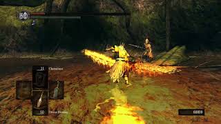 Dark Souls Gwyn vs Artorias Ciaran Smough and Ornstein Ai vs Ai Epic Battle [upl. by Navada]