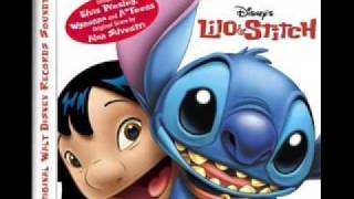 Lilo and Stitch Hawaiian Roller Coaster Ride w lyrics [upl. by Elleuqar]