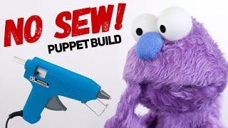 NO SEW Puppet Build  Easy to Follow  Make a Puppet Easy [upl. by Refynnej]