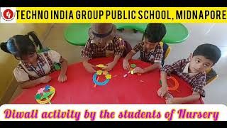 LEARN WITH FUN Diwali activity by students of Nursery [upl. by Davine279]