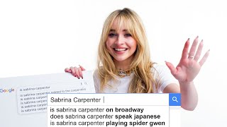 Sabrina Carpenter Answers the Webs Most Searched Questions  WIRED [upl. by Lavine]