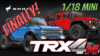 Traxxas TRX4M 118 Mini Crawler  10 things you need to know about this RTR rc crawler [upl. by Ruberta908]