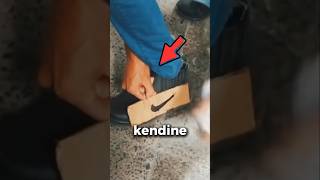 Kendine nike ayakkabısı yapan adam reklam [upl. by Krebs198]