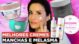 Melhores CREMES para MANCHAS MELASMA do ANO [upl. by Barnet]