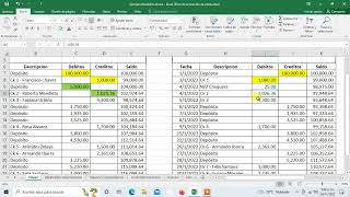 Como Hacer Conciliaciones Bancarias en Excel contabilidade finance financialfreedom finanzas fi [upl. by Lednam222]