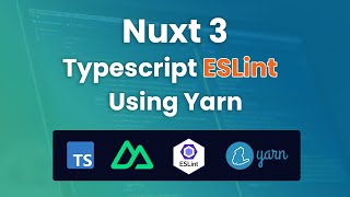 How to configure Typescript ESLint using Yarn in a Nuxt 3 project [upl. by Ynaffyt704]