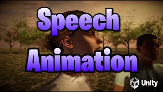 Speech Animation [upl. by Einafets134]