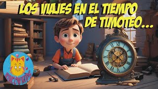 🕰️​​​🙎‍♂️Las aventuras temporales de Timoteo🕰️​​​🙎‍♂️ viajando en el tiempo ahasta los Dinosaurios [upl. by Bertero444]