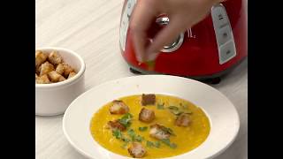 Recetario LILIANA  quotSopa de calabazaquot con la soupcook SOUP LIC [upl. by Annaillil445]