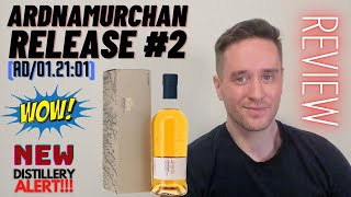 Ardnamurchan AD012101 Release 2 REVIEW Is this NEW DISTILLERY any good [upl. by Mosi]