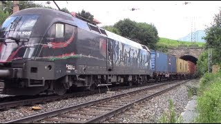 BAHNVERKEHR SEMMERINGBAHN ZWISCHEN BHF BREITENSTEIN amp WEINZETTLFELDTUNNEL KM 970 2162018 [upl. by Amersham962]