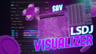 Визуализируем SAV из LSDJ GBPresenter visualizer [upl. by Durwyn]