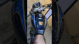 Honda Highness CB350 LEGACY EDITION  Pearl Siren Blue Colour [upl. by Formenti]