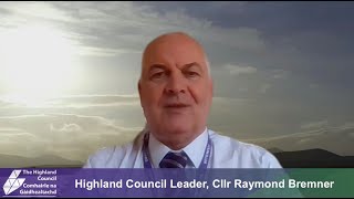 Budget message from Highland Council Leader Cllr Raymond Bremner [upl. by Hetty]