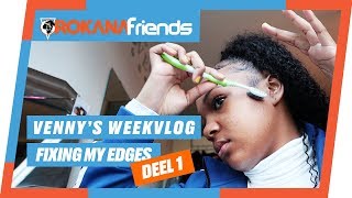 Vennys Weekvlog Juni 2019 deel 1  Mijn edges fixen  orokanafriends [upl. by Assille]