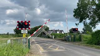 Pulford Level Crossing Cheshire 6624 [upl. by Rettig951]