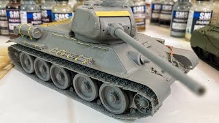 Miniart T3485 build review Finest T34 on the market in 135 scale [upl. by Uranie]