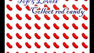 Candy crush saga best levels to collect red candy [upl. by Sherer189]