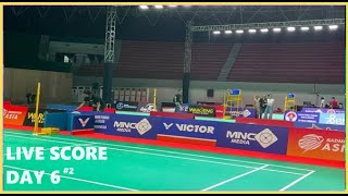 BNI Badminton Asia Junior Championships 2024 INDIVIDUAL Day 6 Live Score1 [upl. by Torrey]