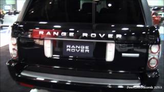 Black 2011 Range Rover Autobiography at 2011 Washington DC Auto Show [upl. by Kennith]