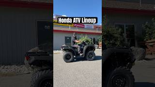 Honda ATV Lineup 420 vs 520 vs 700 Sound Comparison  What Do YOU Ride honda [upl. by Shugart]