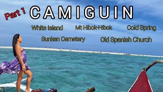 Camiguin Tour White Island Cold Spring Sunken Cemetery Old Spanish Church Mt HibokHibok [upl. by Zeuqcaj307]