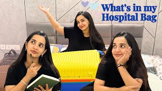 Whats in my Hospital Bag 👶🏻🤰🏻 Packing  Baby and Mom essentials  Pregnancy Malavika Krishnadas [upl. by Gnehp]