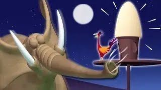 Gazoon हिंदी  Night Disturbance  Funny Animal Cartoon For Kids [upl. by Gibeon131]