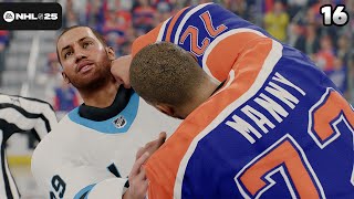 NHL 25 Goalie Be a Pro 16  quotFaceoff With Former Team 👀quot [upl. by Nuri481]